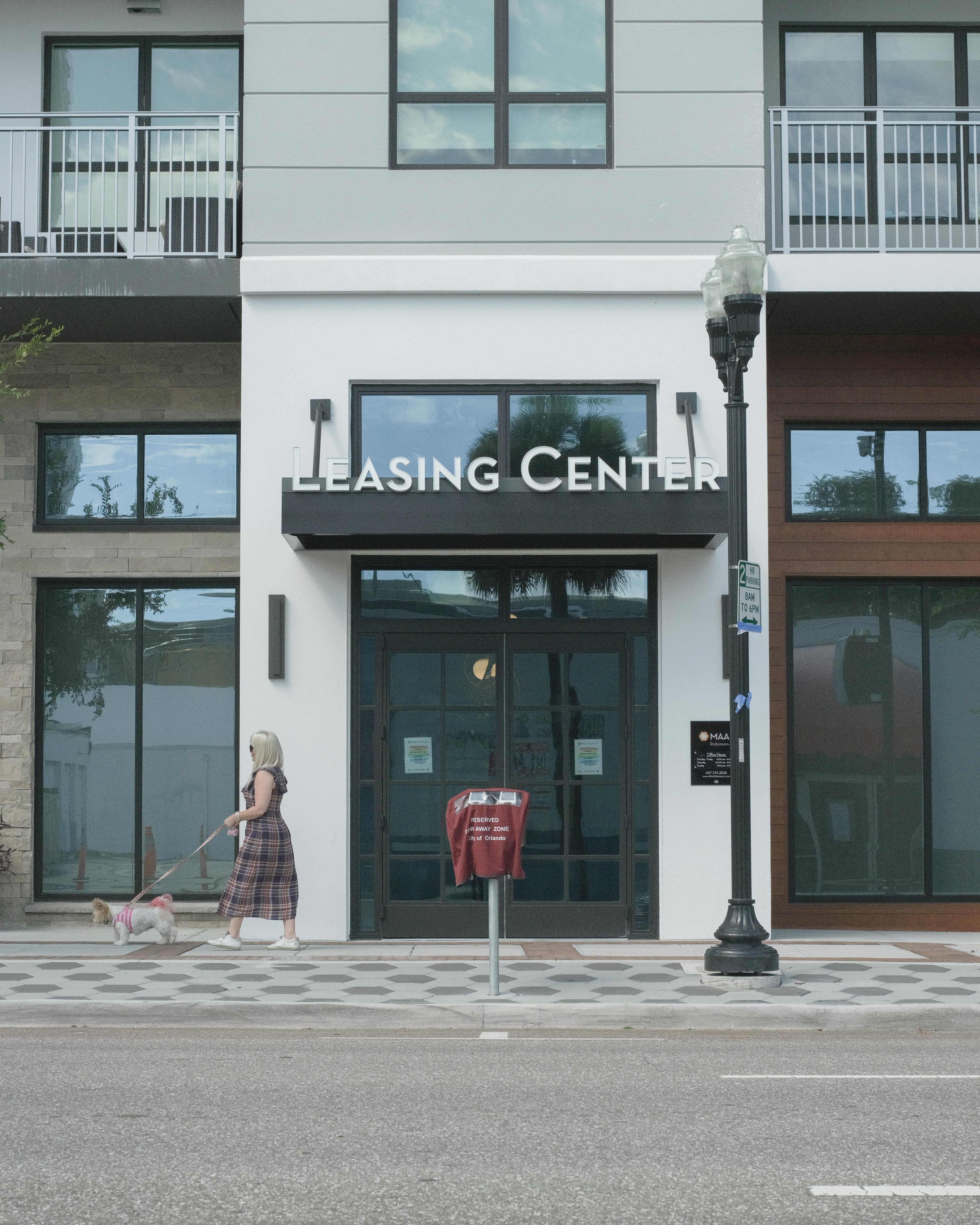 Apartment building exterior